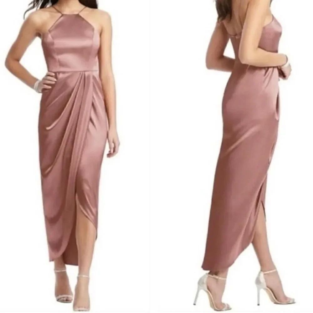 After Six asymmetrical sleeveless bridesmaid dress NWT Size 8